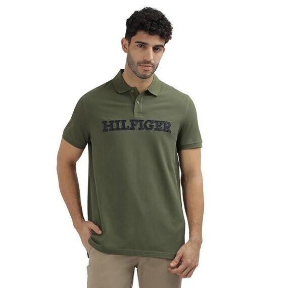Men's Cotton Solid Regular Fit Polo