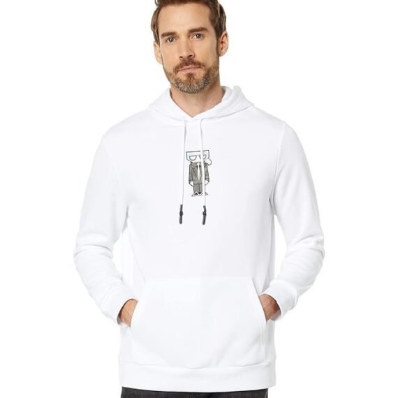Lager feld Men's Soft Solid Hoodie