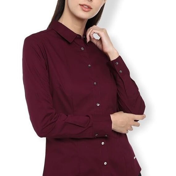 Vah Women's Polyester Regular Fit Shirt