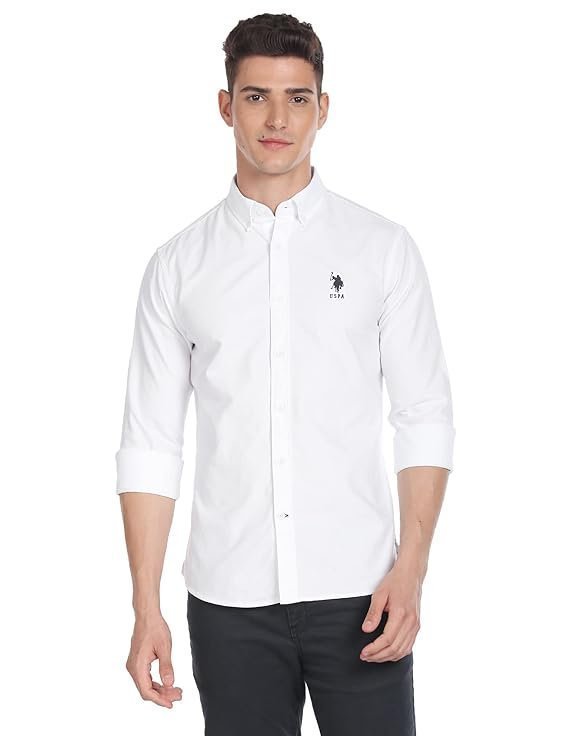POLO Cotton Men's Slim Fit Casual Style Shirt