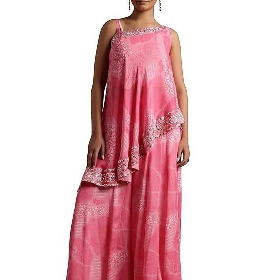 Women's Silk Blend Regular Co-Ords Set