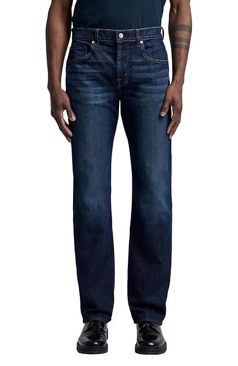 Mankind Men's Austyn Relaxed Straight-Leg Jean in Los Angeles Dark
