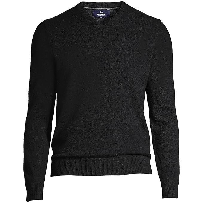 End Men's Fine Gauge Cashmere V-neck Sweater - Image 5
